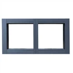 Тхермал Бреак фиксни алуминијумски прозори комерцијални